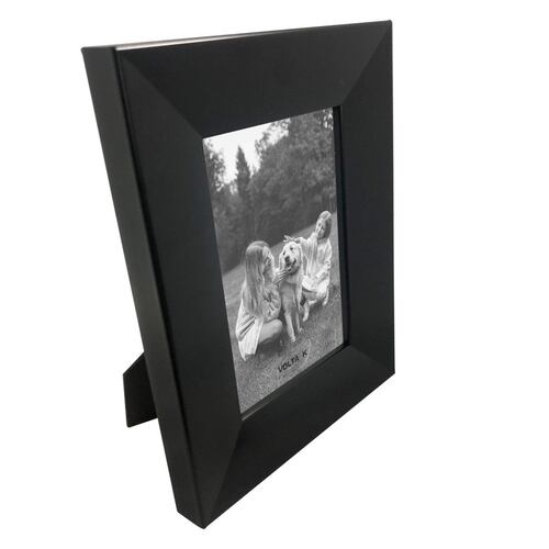 Portarretrato 4x6 Madera Negro Display