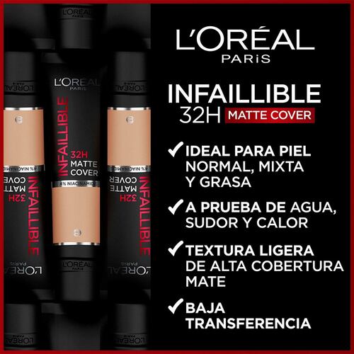 Base de Maquillaje Infallible Matte Cover 315 Neut