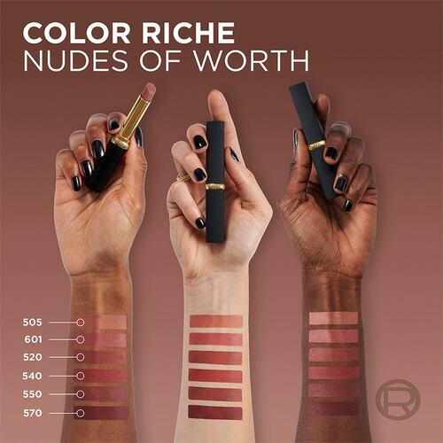 Labial Color Riche Intense Volume Matte 550 Le Nude Unapologetic