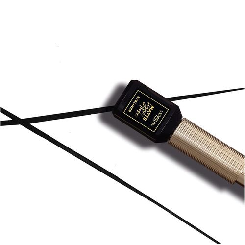 Delineador de ojos líquido Matte Signature L'Oréal Paris, Tono 01 Ink