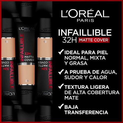 L'oréal Paris Base De Maquillaje Infallible 24h Pro-matte