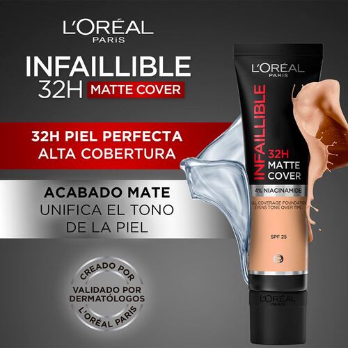 Base de Maquillaje Infallible Matte Cover 175 Sabl