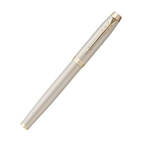 Pluma Fuente Parker IM Monocromático Champagne