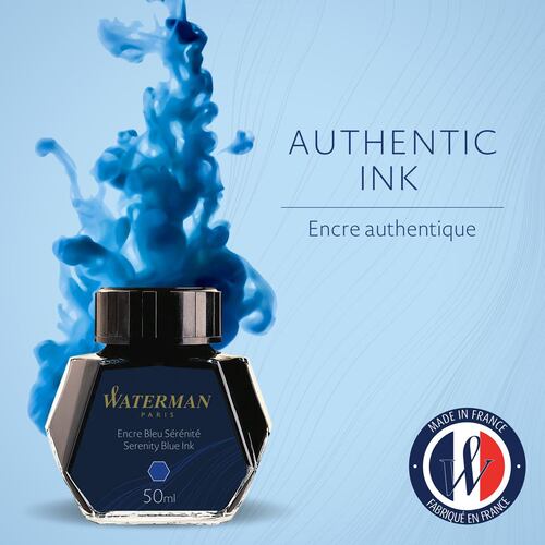 Frasco tinta Waterman color azul