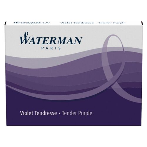 Cartucho repuesto Waterman violeta