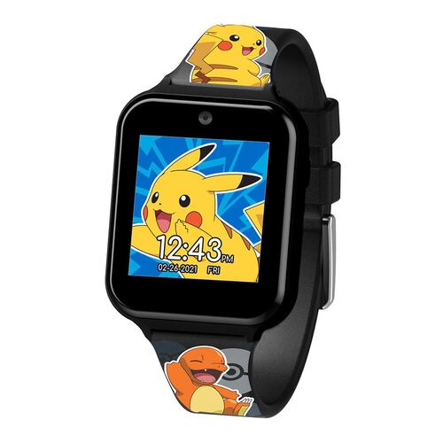 Smartwatch Pokémon Pikachu negro