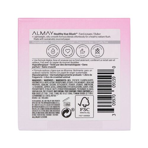 Rubor Almay Pink Flush