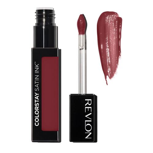 Labial Líquido Satin Ink Silky Sienna Revlon