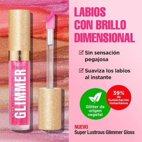 Gloss Revlon Super Lustrous Glimmer Gloss Glazed Almond