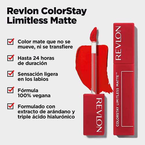 Lipstick ColorStay Limitless Matte Lead The Way Revlon