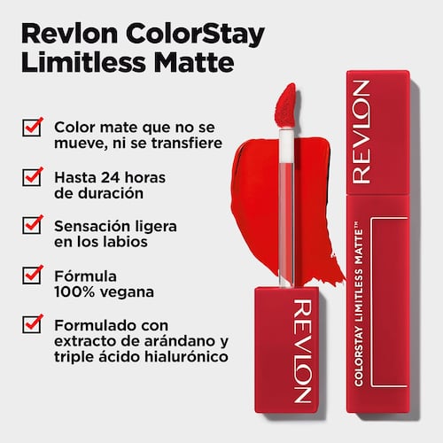 Lipstick ColorStay Limitless Matte Real Deal Revlon