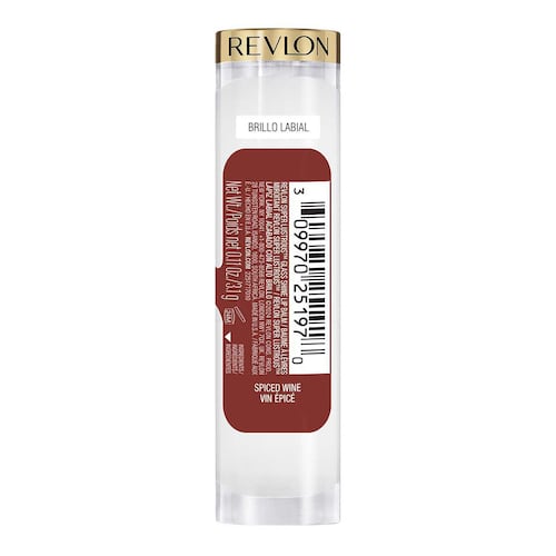 Brillo Labial Revlon Glass Shine White Packspiced Wine