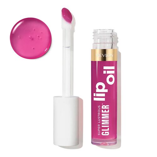 Gloss Revlon Super Lustrous Glimmer Lip Oil Plum Pop