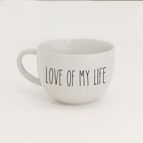 Taza Cerámica Home Nature Love of My Life 18oz