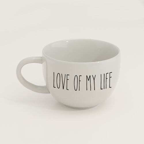 Taza Cerámica Home Nature Love of My Life 18oz