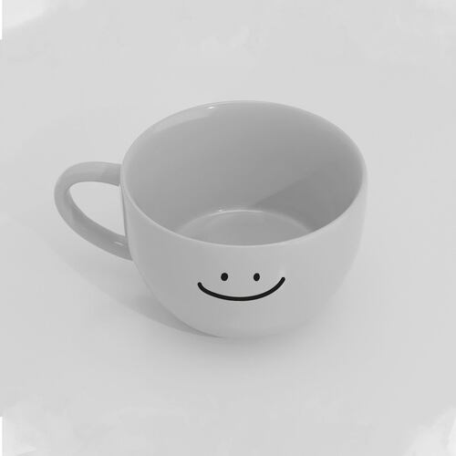 Taza Cerámica Home Nature Sonrisa 18oz