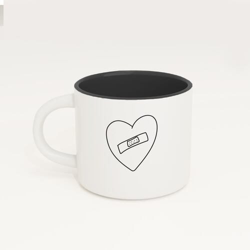 Taza Cerámica Home Nature Corazón 15oz