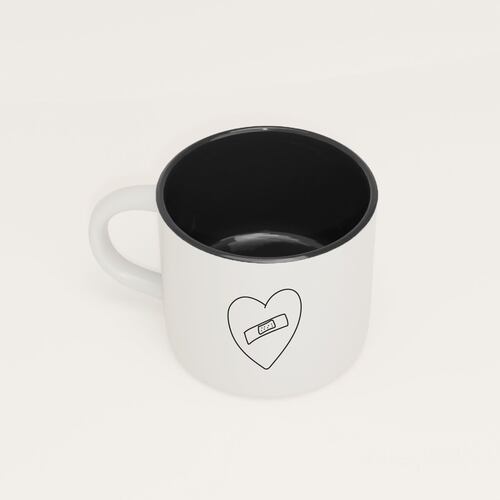 Taza Cerámica Home Nature Corazón 15oz
