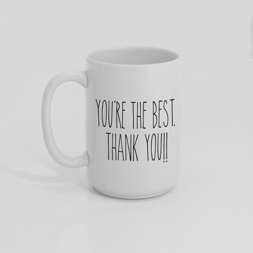 Taza Cerámica Home Nature You´re The Best 15oz