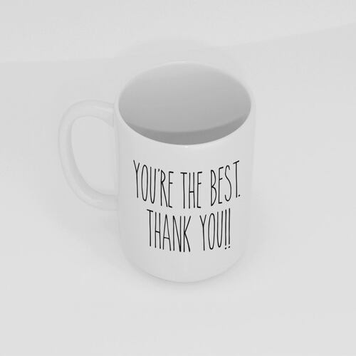 Taza Cerámica Home Nature You´re The Best 15oz
