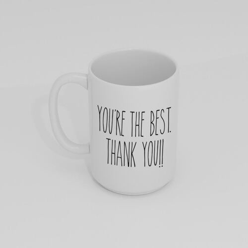 Taza Cerámica Home Nature You´re The Best 15oz