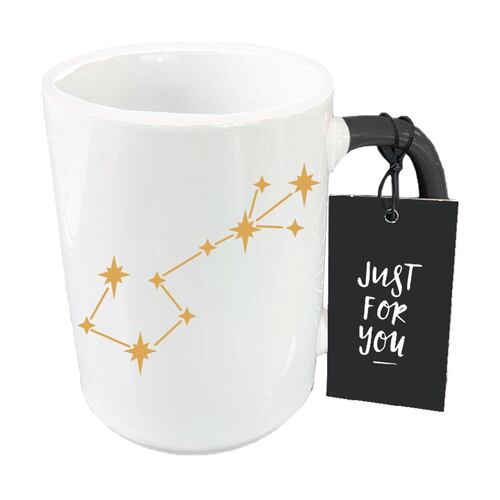 Taza Cerámica Diseño Constelación Signo Géminis 15oz