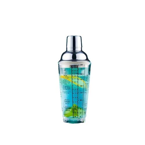 Shaker Edición Cristal Tansparente 400 ml Home Nature