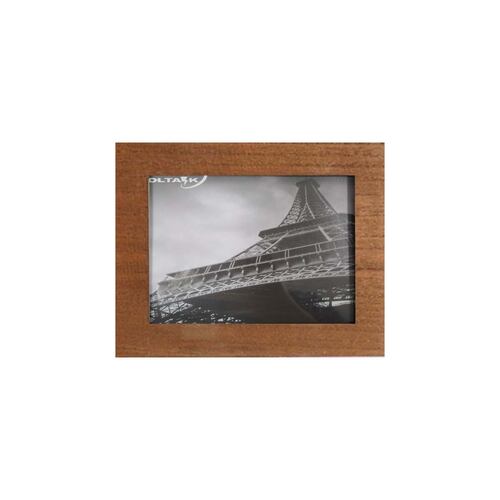Portarretrato Efecto Madera Natural 5 x 7" Voltak