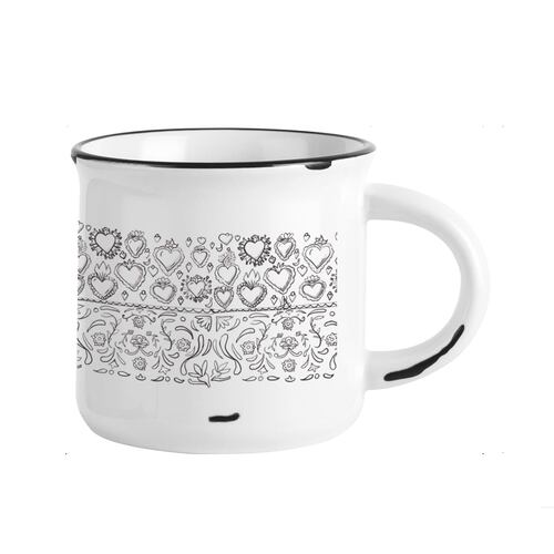 Taza en Cerámica Estilo Pocillo 14 oz Edición "Pueblos mágicos" San Miguel de Allende Home Nature