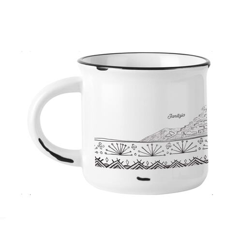 Taza en Cerámica Estilo Pocillo 14 oz Edición "Pueblos Mágicos" Janitzio Home Nature
