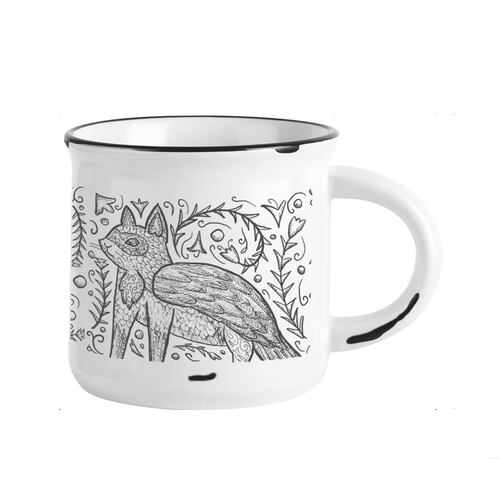 Taza en Cerámica Estilo Pocillo 14 oz Edición "Alebrije" Ardizorro Home Nature