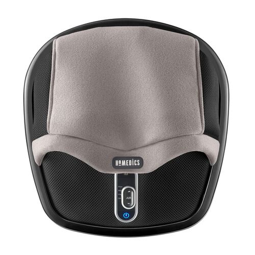 Masajeador Shiatsu de Pies con Rolling Air Max y calor Homedics