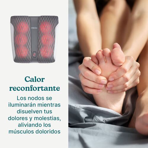 Masajeador de Pies Shiatzu con Gel de Tacto Suave Homedics