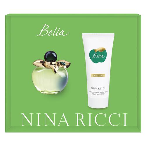 Nina Ricci Bella Set Para Dama Perfume EDT 80ML + Body Lotion 100ML