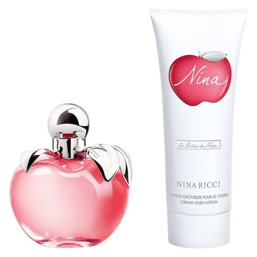 Nina Ricci Nina Set Para Dama Perfume EDT 80ML + Body Lotion 100ml