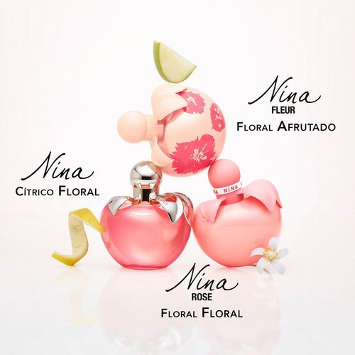 Nina Ricci Nina Set Para Dama Perfume EDT 80ML + Body Lotion 100ml