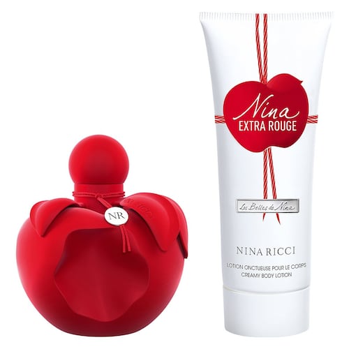Nina Ricci Nina Extra Rouge Set para Dama Perfume EDP 50ml + Body Lotion 75ml