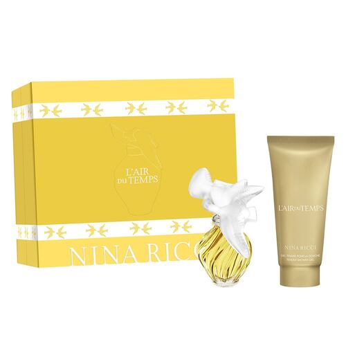 Nina Ricci L'Air du Temps Set Para Dama Perfume EDT 50ML + Body Lotion 75ML