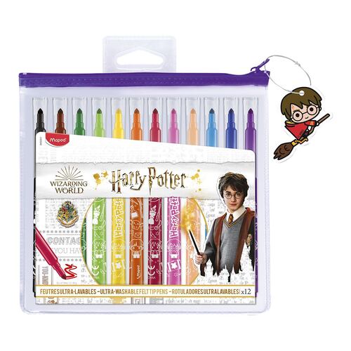 Plumones Maped Harry Potter 12 Piezas
