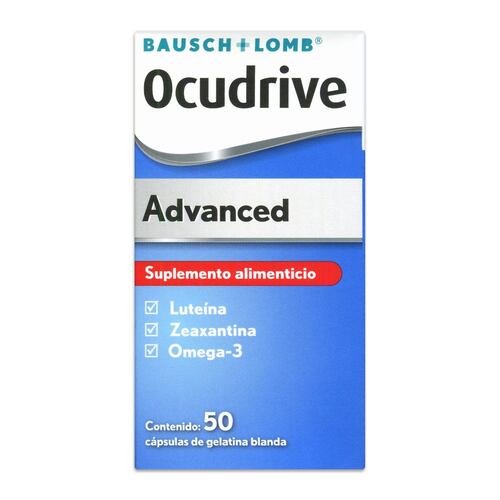 Ocudrive Advanced Sup Alim 50 Caps