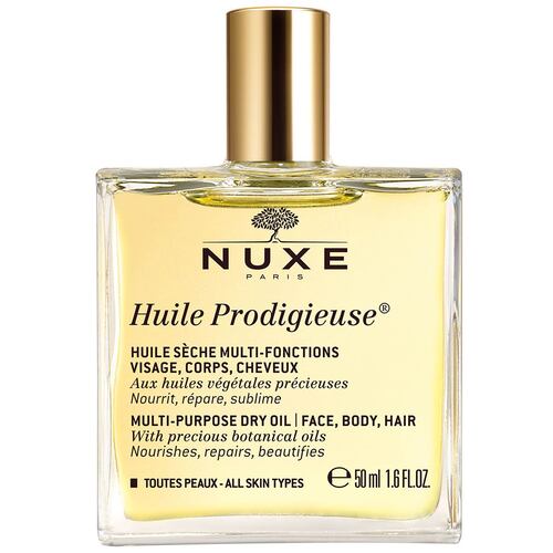 Huile Prodigieuse® Aceite Seco Nutritivo para Rostro, Cuerpo y Cabello 50ml