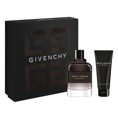 Set de fragancia masculina Gentleman Givenchy Eau de Parfum Boisée + Gel de ducha 75 ml