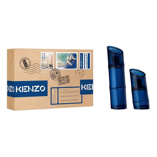 Set de fragancia masculina Kenzo Homme Eau de Toilette Intense 110 ml + Kenzo Homme Eau de Toilette Intense 40 m