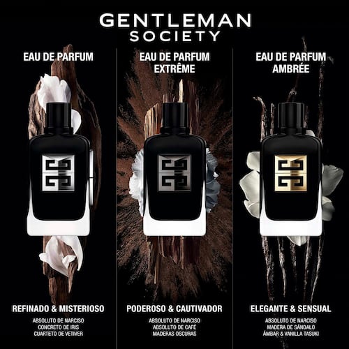 Fragancia para caballero Gentleman Society Eau de Parfum  Ambrée 100 ml.