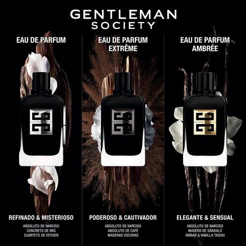 Fragancia para caballero Gentleman Society Eau de Parfum  Ambrée 60 ml