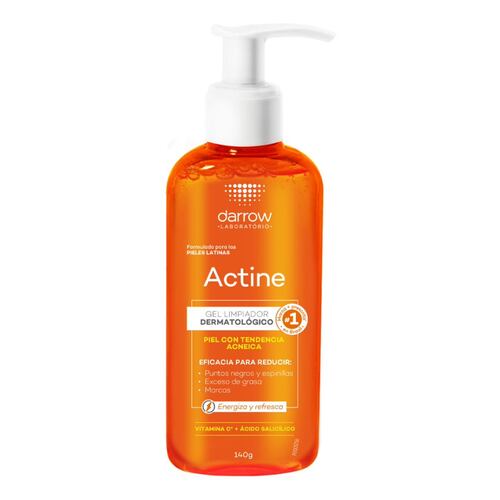 Actine Gel Limpiador Facial con Vitamina C 140ml