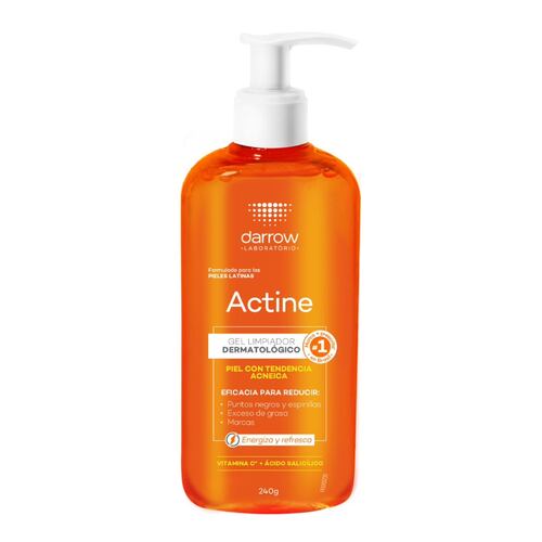 Actine Gel Limpiador Facial con Vitamina C 240ml
