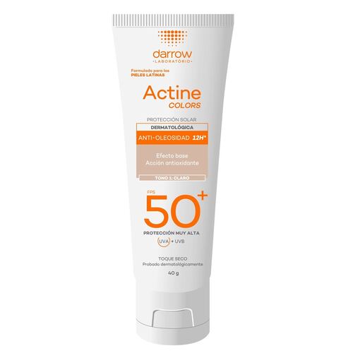 Actine Colors Protector Solar con Vitamina E Tono Claro
