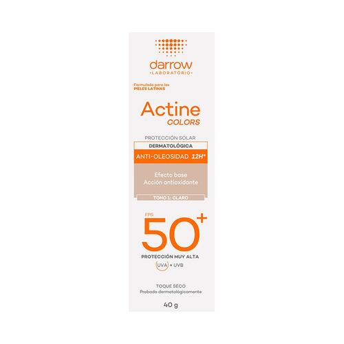 Actine Colors Protector Solar con Vitamina E Tono Claro