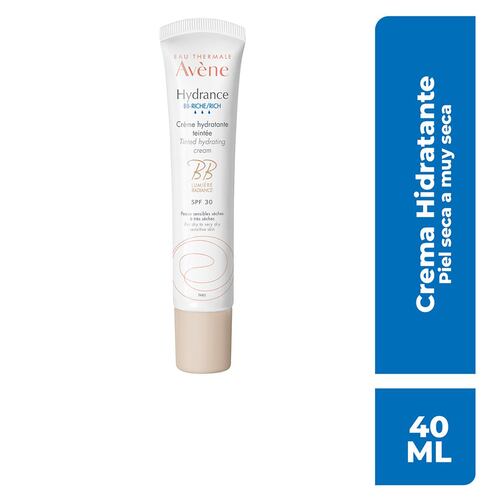Avène Hydrance BB Cream Enriquecida 4 en 1 FPS 30 40ml